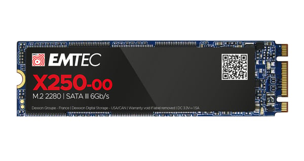 Pikkukuva 1 / 3: Emtec X250 2 TB M.2 Serial ATA III 3D NAND