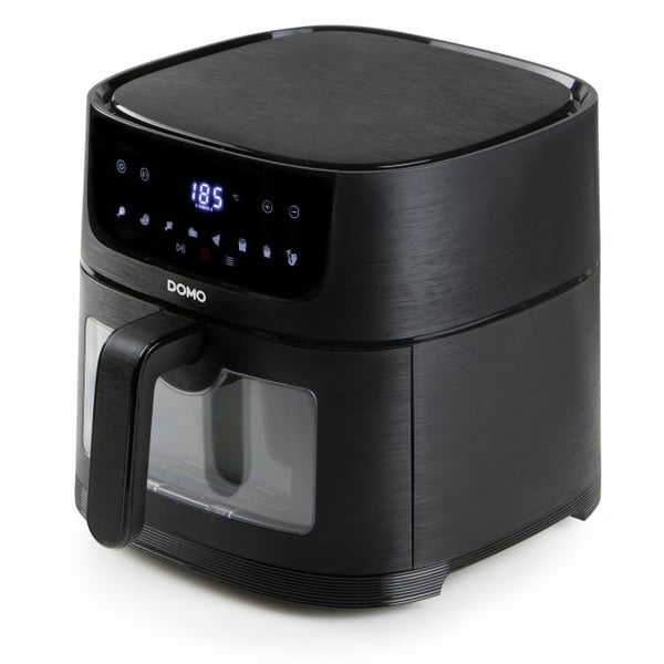 Domo DO540FR frituregryde Enkelt 6 L Enkeltstående 1500 W Varmluftsteger Sort