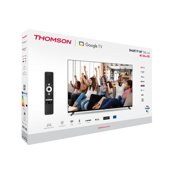 Thomson G63 Series 50UG4S14 TV 127 cm (50") 4K Ultra HD Smart TV Wi-Fi Sort