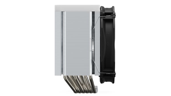 Miniatyrbillede 11 af 15: SilentiumPC Fortis 5 ARGB Processor Luftkøler 14 cm Sort, Grå, Stål