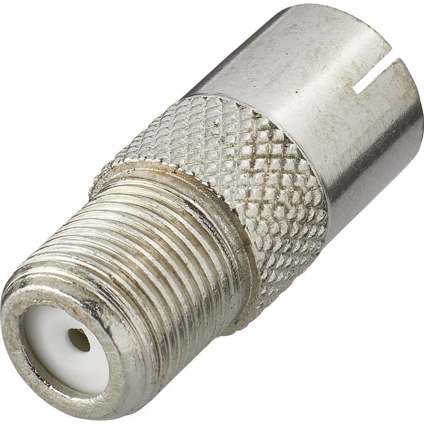 Renkforce RF-4196985 kabel kønsskifter F Belling-Lee/IEC Sølv