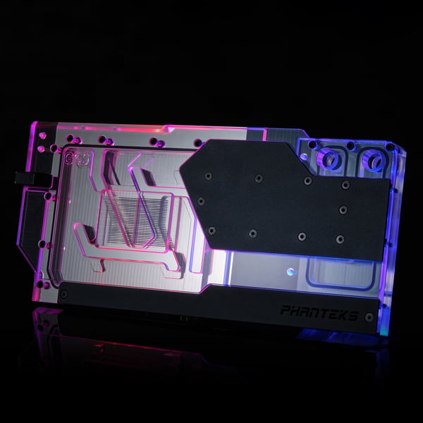 Miniatyrbillede 4 af 11: Phanteks Glacier G40 Vandblok + bagplade