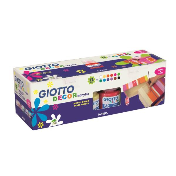 Giotto Decor akryyliväri 25 ml Giotto Decor akryyliväri 25 ml