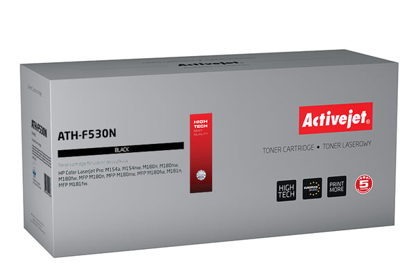 Activejet ATH-F530N värikasetti 1 kpl Yhteensopiva Musta