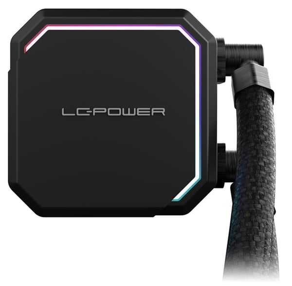 LC-Power LC-CC-240-B Computerkølesystem Processor Alt-i-en væskekøler 12 cm Sort