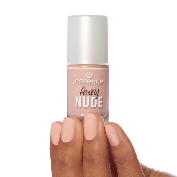 Essence fairy NUDE neglelak 8 ml Lyserød Glans