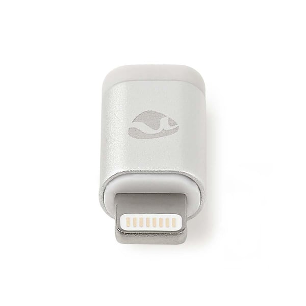 Miniatyrbillede 3 af 4: Nedis CCTB39901AL kabel kønsskifter Apple Lightning USB Micro B Female Aluminium