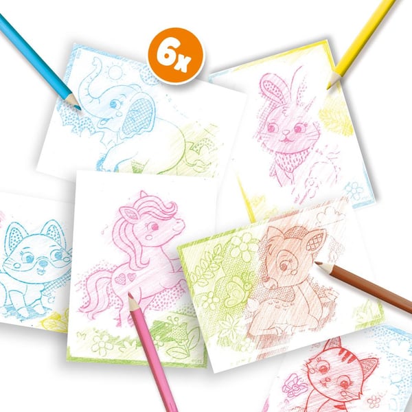 SES Creative Magic colour cards Farvelægning billedsæt