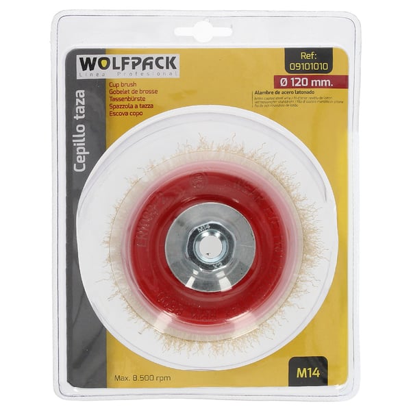 Miniatyrbillede 2 af 3: Wolfpack 9101010 stålbørste