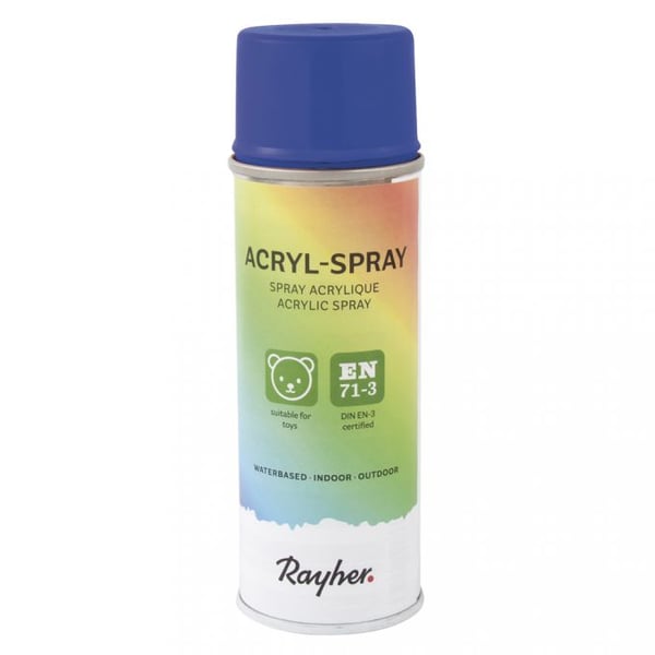 Rayher Hobby 34145385 akrylfärger 200 ml Blå Sprayburk