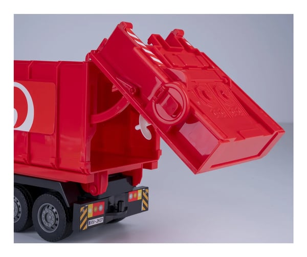 Jamara Truck Mercedes-Benz Antos radiostyrd modell Sopbil Elmotor 1:26