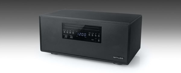 Muse M-692 BTC stereoanlæg Home audio micro system 60 W Sort