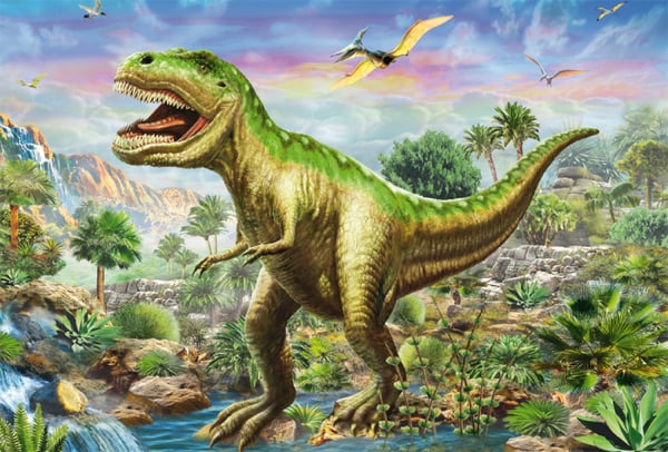 Miniatyrbild 2 av 4: Schmidt Spiele 56202 pussel 48 styck Dinosaurier