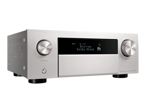 Denon AVC-X4800H 125 W 9.4 kanaler Surround 3D kompatibilitet Silver