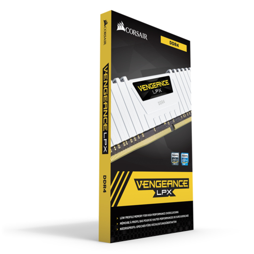 Corsair Vengeance LPX CMK16GX4M2B3200C16W hukommelsesmodul 16 GB 2 x 8 GB DDR4 288-pin DIMM