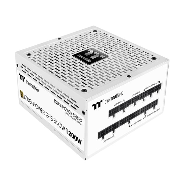 Miniatyrbillede 1 af 6: Thermaltake Toughpower GF3 Snow 1200W - TT Premium Edition enhed til strømforsyning 24-pin ATX ATX Hvid
