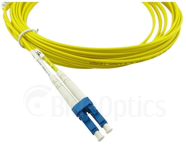 BlueOptics SFP3131BU4MK InfiniBand og fiberoptisk kabel 4 m LC Gul