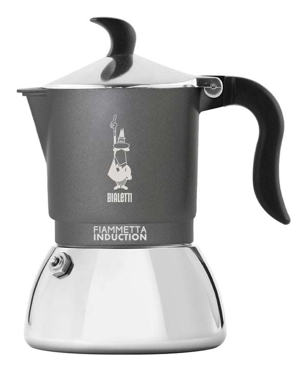 Bialetti Fiammetta Induction Mokkapannu Harmaa