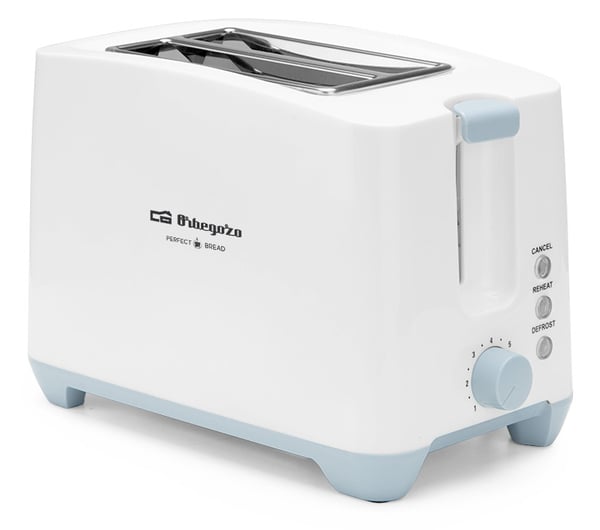 Orbegozo TO 3020 brødrister 7 2 skive(r) 750 W Grå, Hvid
