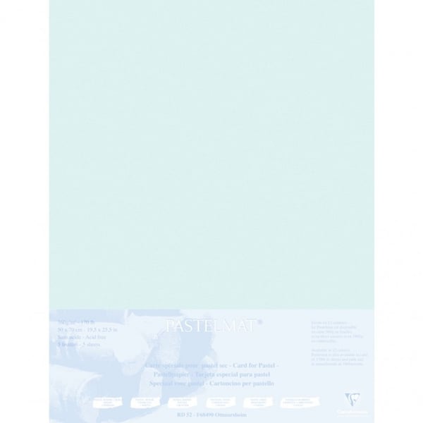 Clairefontaine PastelMat Kunstpapir 5 ark