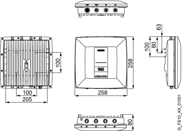 Miniatyrbild 2 av 2: Siemens 6GT2811-6AA10-2AA0 6GT28116AA102AA0 SPS-Reader