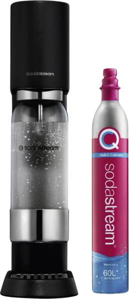SodaStream Enso Muovi Musta