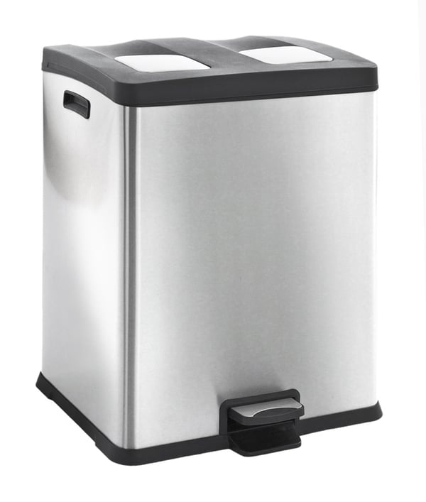 Miniatyrbillede 1 af 2: Vepa Bins 31054046 Rektangulær Plast, Rustfrit stål Rustfrit stål