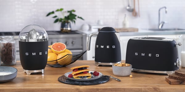 Brödrost Smeg TSF01BLMEU Svart 950 W