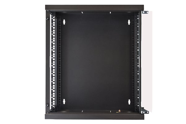 LINK LK1912UN rack 12U Väggmonterad rack Svart