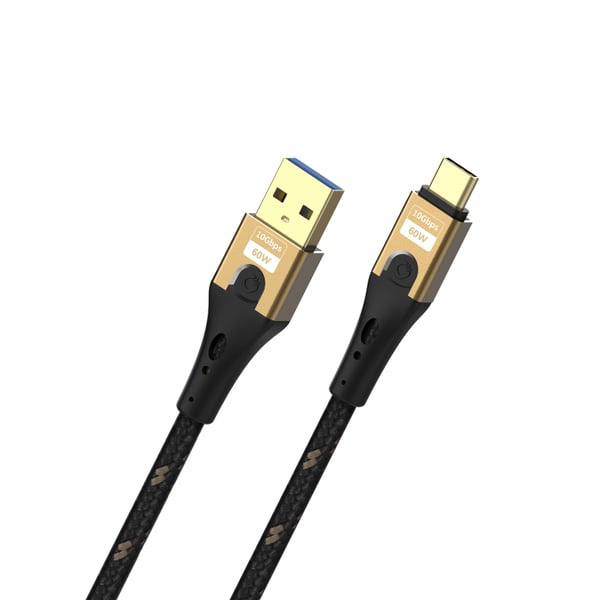 OEHLBACH D1C9553 USB-kablar USB 3.2 Gen 1 (3.1 Gen 1) 3 m USB A USB C 10 Gbit/s 60 W Svart