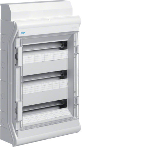 Hager VE318DN jakotaulu