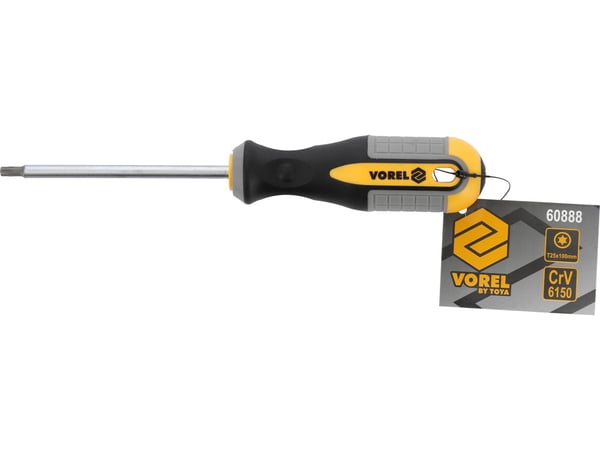 VOREL SKRUETRÆKKER TORX CRV T25/100mm 60888