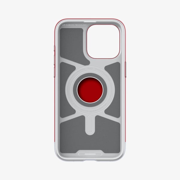 Spigen Classic C1 MagFit matkapuhelimen suojakotelo 15,5 cm (6.1") Suojus Punainen