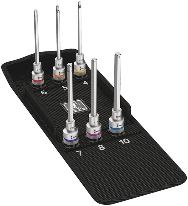 Wera 8740 C HF 2 boremaskine adapter til bit 6 stk