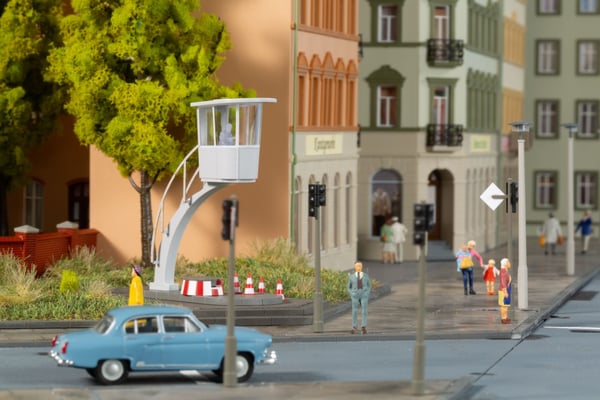Miniatyrbillede 7 af 8: Auhagen 13352 skalamodell dele og tilbehør Trafikskilt