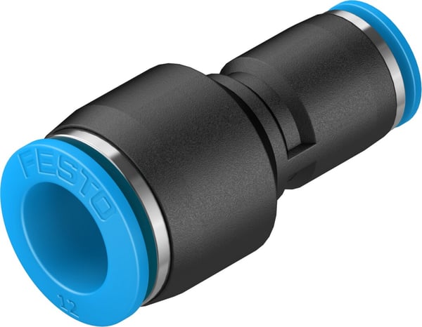 Festo 130608 anslutning och koppling till luftledning Svart, Blå 1 styck