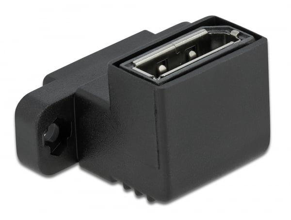 DeLOCK 81310 kabelomvandlare (hane/hona) DisplayPort Svart