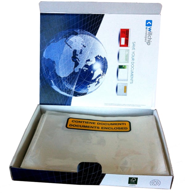 Miniatyrbild 2 av 3: Willchip We PACK CF100 kuvert Transparent 100 styck