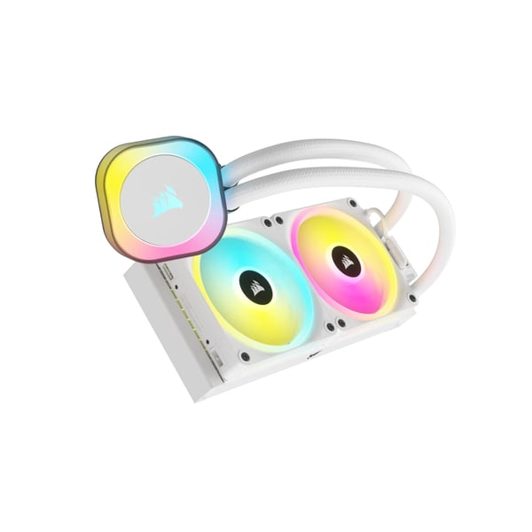 Corsair H100I Suoritin Hybridijäähdytin 12 cm Valkoinen