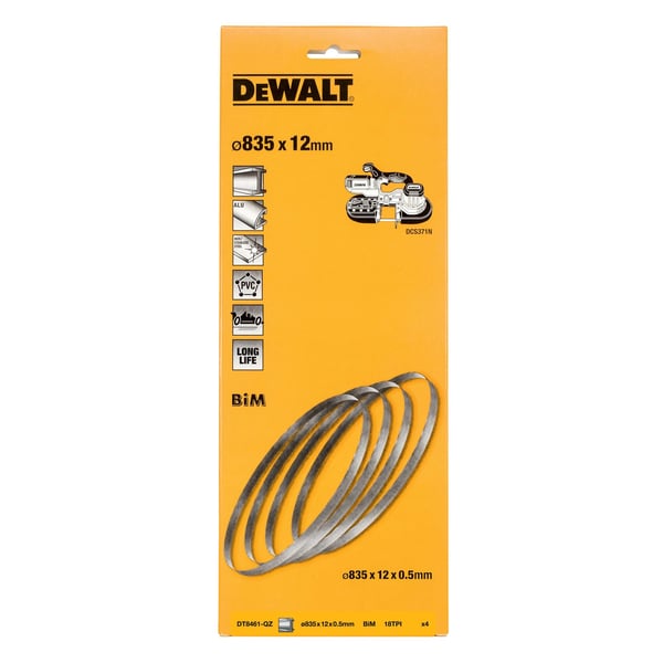DeWALT DT8461-QZ bandsågblad 4 styck