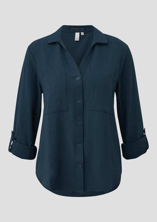 s.Oliver 2175165.5820.36 skjorte & top Bluse Langærmet Polyester