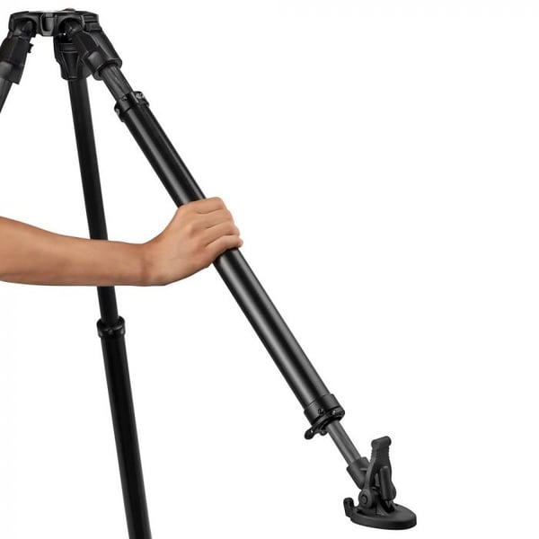 Miniatyrbild 7 av 8: Manfrotto Nitrotech 612 stativ Actionkamera 3 ben Svart