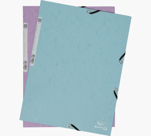 Exacompta 55560E folder Pressboard Forskellige farver, Blå, Koral, Grøn, Mauve, Gul A4