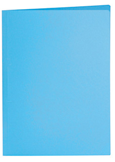 Liderpapel SC28 folder Karton Blå A4
