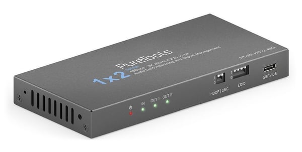 PureTools PT-SP-HD12-48G video-splitter HDMI 2x HDMI