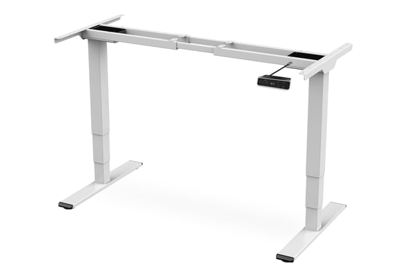 Digitus DA-90433 stativ till ståskrivbord Elektrisk 2 ben Vit