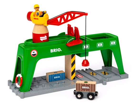 Miniatyrbild 2 av 2: BRIO Container Crane