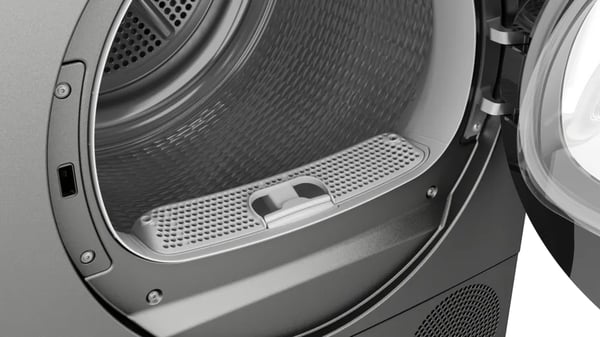 Bosch Serie 6 WQG245DRES tørretumbler Fritstående Front-læsning 9 kg Grå