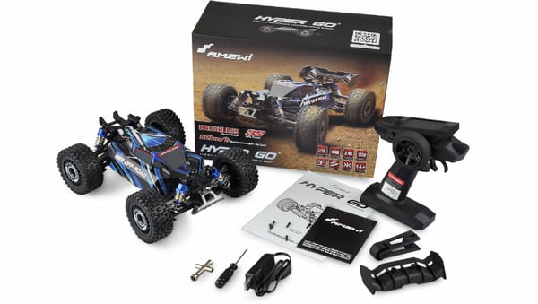 Miniatyrbillede 2 af 6: Amewi 22626 Radio-kontrolleret (RC) model Buggy Elektrisk motor 1:16