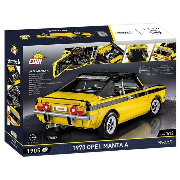 Miniatyrbillede 3 af 16: COBI Opel Manta A 1970
